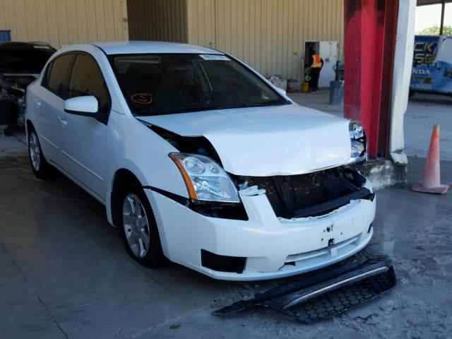 3N1AB61E47L705458 - 2007 NISSAN SENTRA 2.0 WHITE photo 1