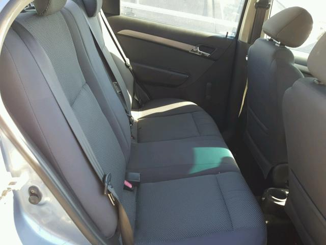 KL1TD56658B113802 - 2008 CHEVROLET AVEO BASE Көк фото 6