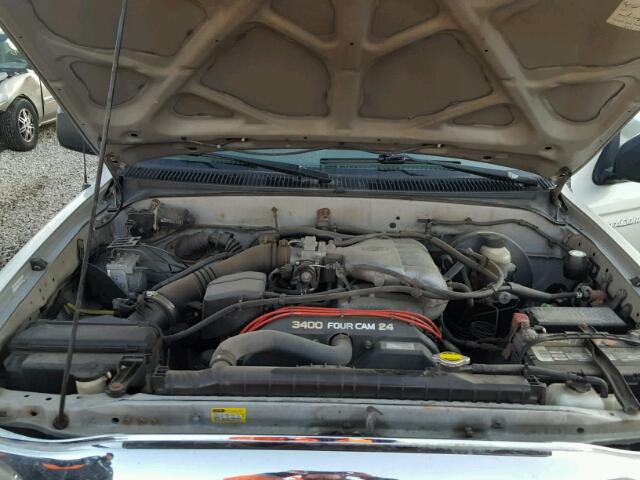 5TEHN72NX3Z303720 - 2003 TOYOTA TACOMA DOU SILVER photo 7