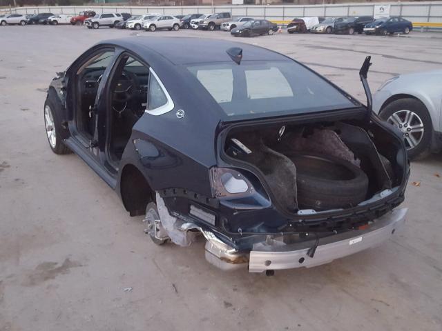 2G1125S31J9120988 - 2018 CHEVROLET IMPALA PRE ლურჯი ფოტო 3