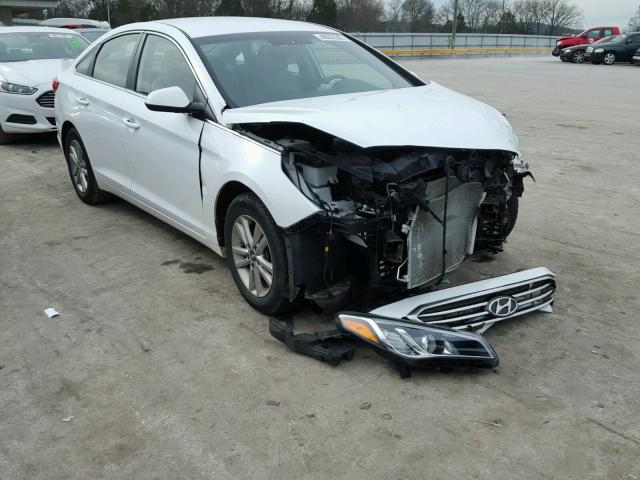 5NPE24AF4GH411389 - 2016 HYUNDAI SONATA SE WHITE photo 1