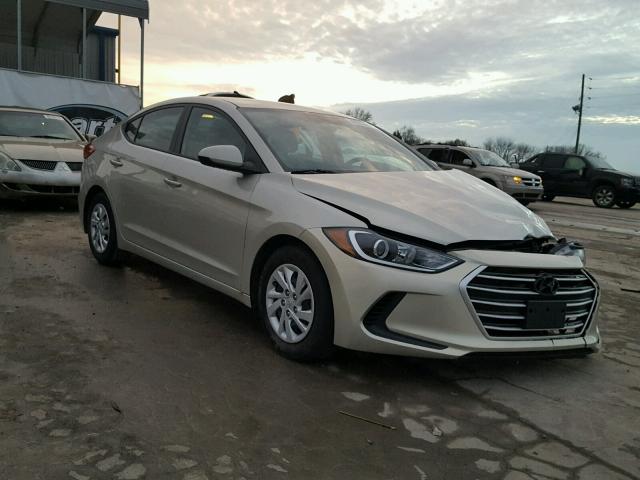 5NPD74LF5HH126874 - 2017 HYUNDAI ELANTRA SE SILVER photo 1