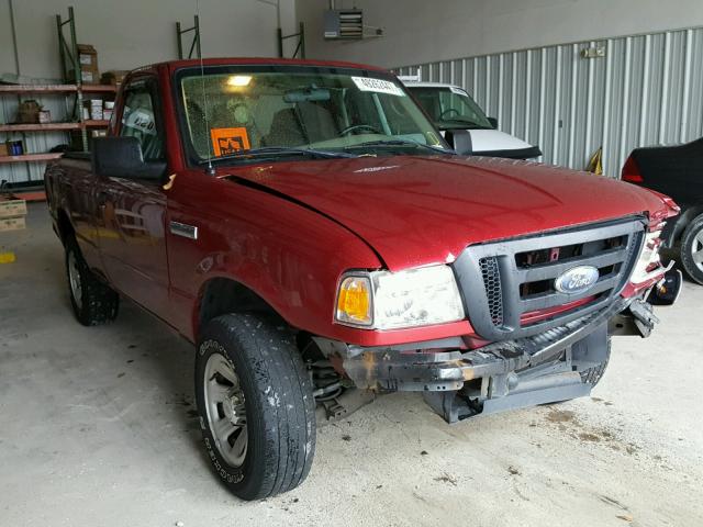 1FTYR10DX6PA73653 - 2006 FORD RANGER RED photo 1