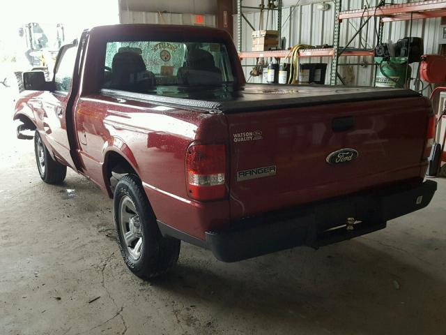 1FTYR10DX6PA73653 - 2006 FORD RANGER RED photo 3