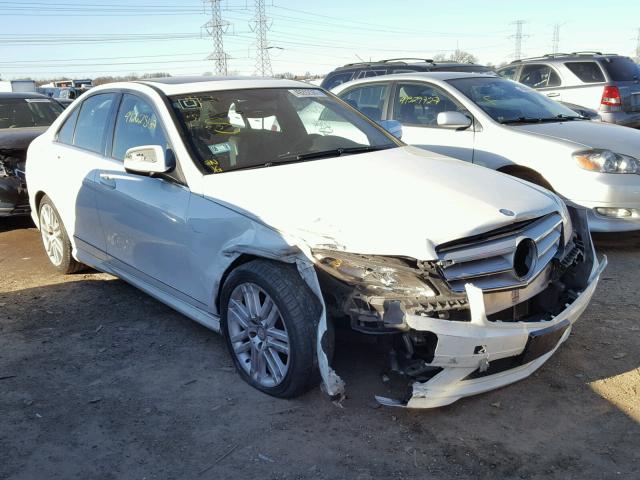 WDDGF81XX9R059076 - 2009 MERCEDES-BENZ C 300 4MAT WHITE photo 1