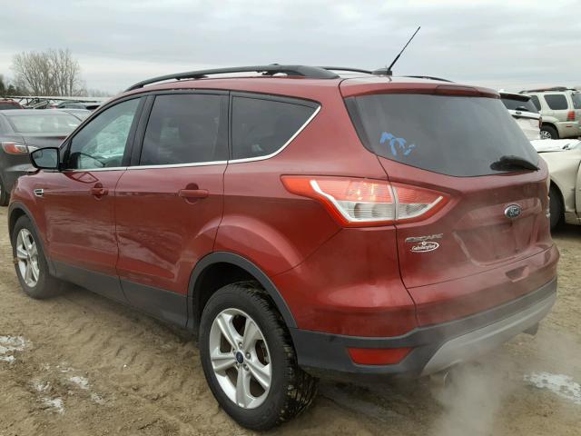 1FMCU9GX2DUA39692 - 2013 FORD ESCAPE SE RED photo 3