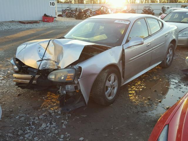 2G2WP552761159256 - 2006 PONTIAC GRAND PRIX GRAY photo 2