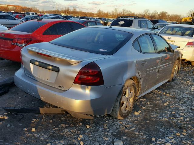 2G2WP552761159256 - 2006 PONTIAC GRAND PRIX ნაცრისფერი ფოტო 4