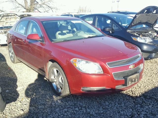 1G1ZD5E10BF275693 - 2011 CHEVROLET MALIBU 2LT RED photo 1