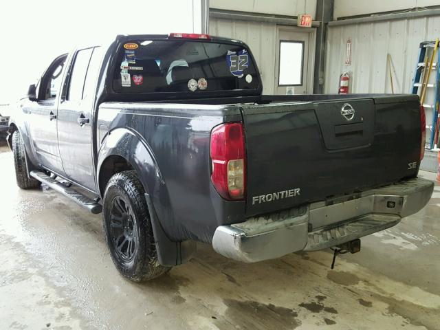 1N6AD0ERXAC404128 - 2010 NISSAN FRONTIER C GRAY photo 3