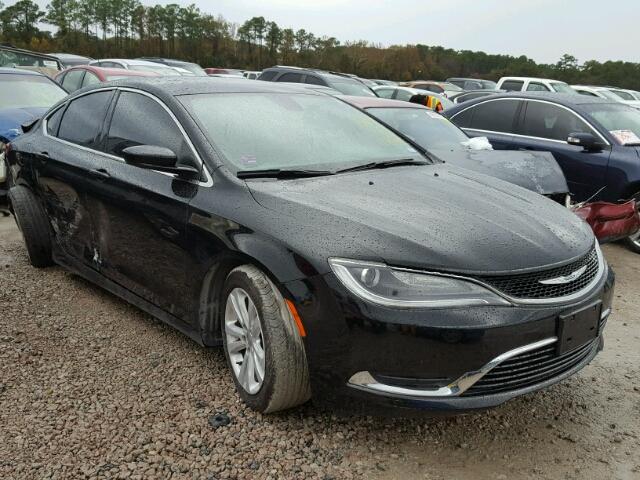 1C3CCCAB8FN713332 - 2015 CHRYSLER 200 LIMITE BLACK photo 1