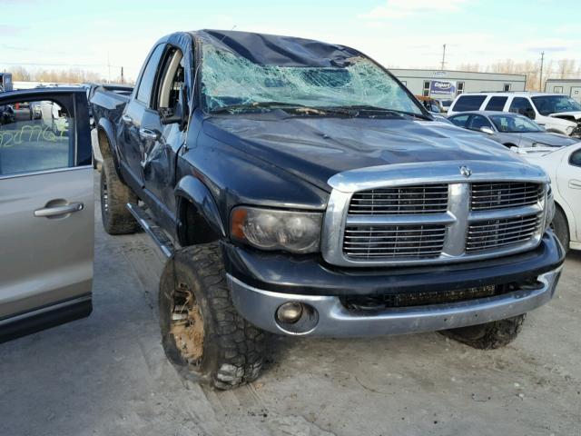 3D7KS28C65G706878 - 2005 DODGE RAM 2500 S BLACK photo 1