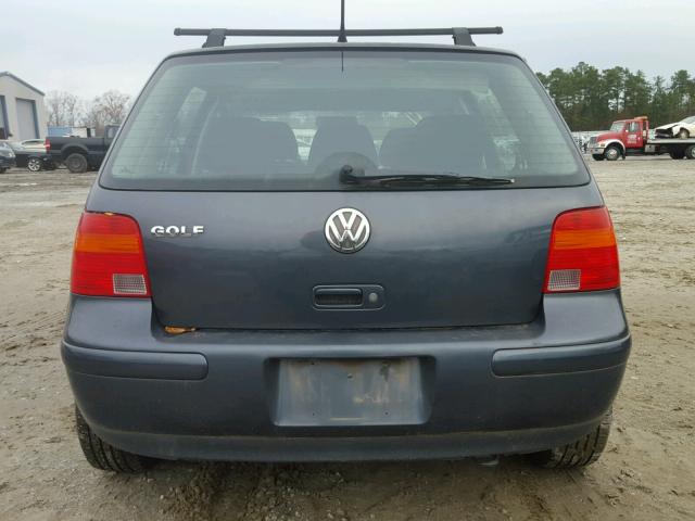 9BWFL61J364001596 - 2006 VOLKSWAGEN GOLF GL GRAY photo 9