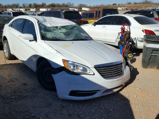 1C3CCBBB5DN726416 - 2013 CHRYSLER 200 TOURIN WHITE photo 1