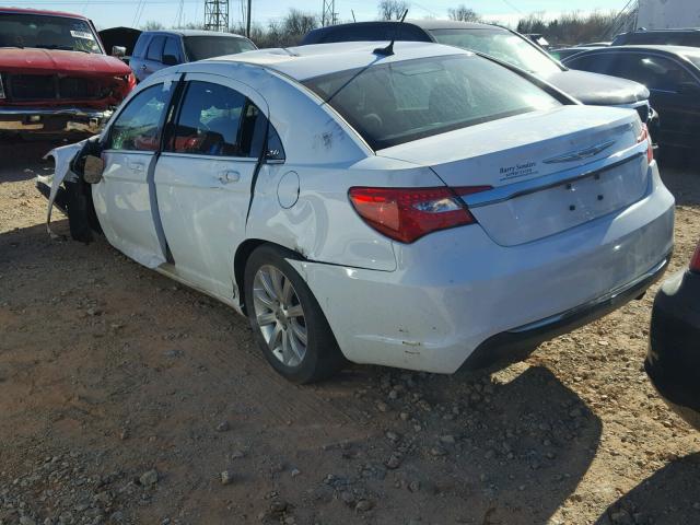 1C3CCBBB5DN726416 - 2013 CHRYSLER 200 TOURIN WHITE photo 3