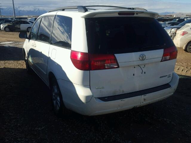 5TDBA23CX5S049489 - 2005 TOYOTA SIENNA LE WHITE photo 3