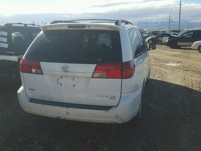 5TDBA23CX5S049489 - 2005 TOYOTA SIENNA LE WHITE photo 4