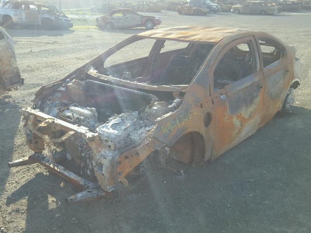 1G1RH6E4XDU107174 - 2013 CHEVROLET VOLT BURN photo 2