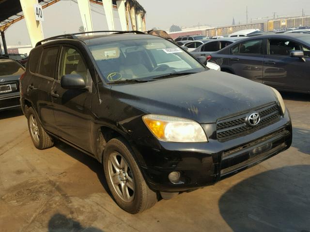 JTMZD33V766013208 - 2006 TOYOTA RAV4 BLACK photo 1