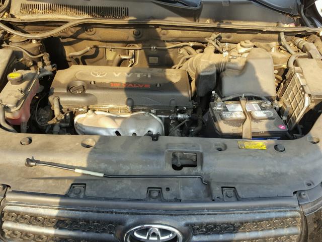 JTMZD33V766013208 - 2006 TOYOTA RAV4 BLACK photo 7