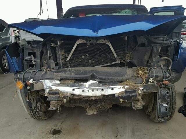 2GCEC19V631336729 - 2003 CHEVROLET SILVERADO BLUE photo 9