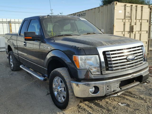 1FTFX1EF0BFB44950 - 2011 FORD F150 SUPER BLACK photo 1