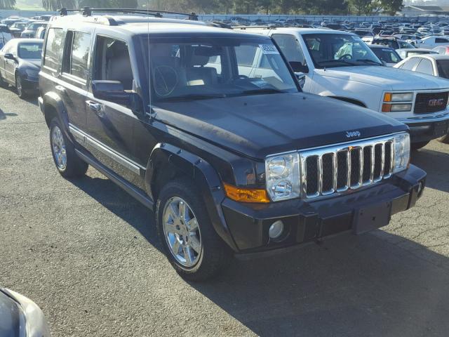 1J8HG68248C199435 - 2008 JEEP COMMANDER BLACK photo 1