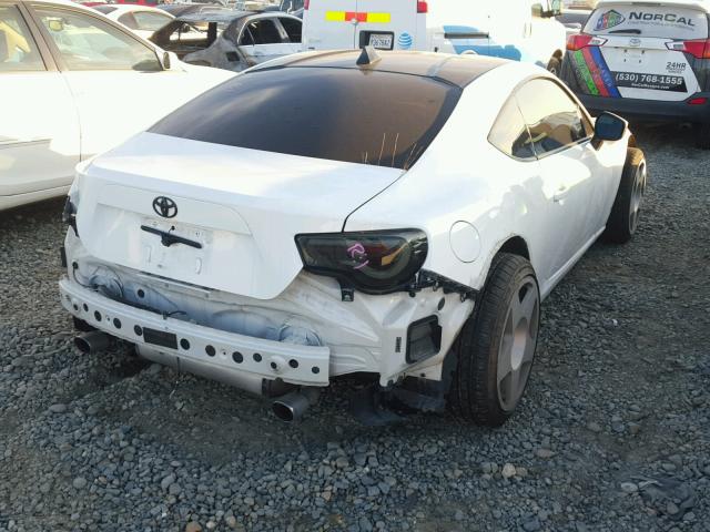 JF1ZNAA1XD1712432 - 2013 TOYOTA SCION FR-S WHITE photo 4