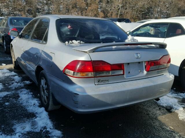 1HGCG66832A046445 - 2002 HONDA ACCORD EX GRAY photo 3