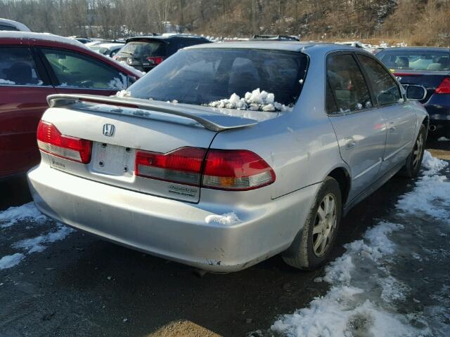 1HGCG66832A046445 - 2002 HONDA ACCORD EX GRAY photo 4