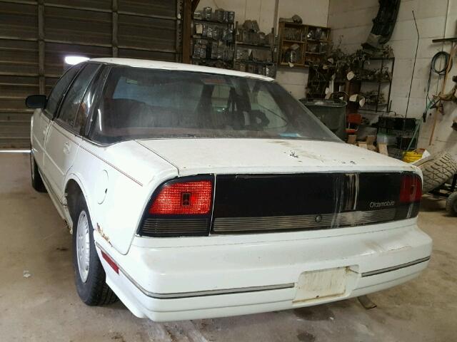 1G3WH54D2MD322280 - 1991 OLDSMOBILE CUTLASS SU WHITE photo 3