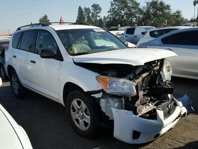 2T3ZF4DV5AW034998 - 2010 TOYOTA RAV4 WHITE photo 1