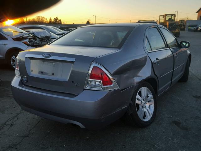 3FAHP08Z26R115831 - 2006 FORD FUSION SEL GRAY photo 4