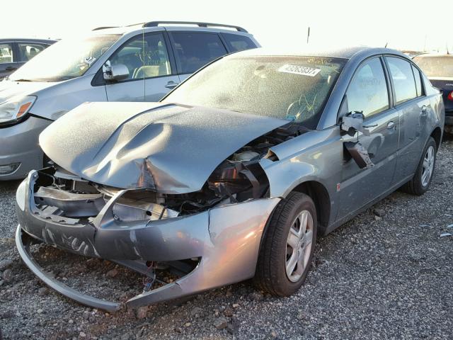 1G8AJ55F57Z200237 - 2007 SATURN ION LEVEL GRAY photo 2