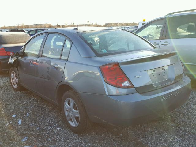 1G8AJ55F57Z200237 - 2007 SATURN ION LEVEL GRAY photo 3