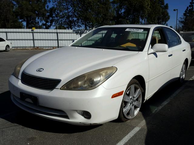 JTHBA30G155077005 - 2005 LEXUS ES 330 WHITE photo 2