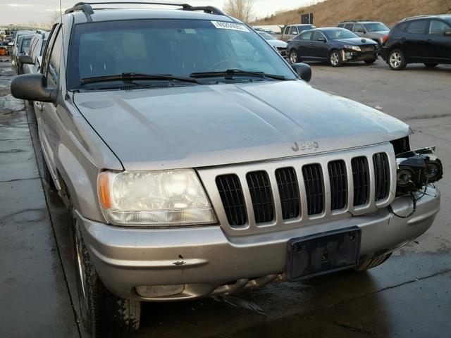 1J4GW58N2YC326493 - 2000 JEEP GRAND CHER GRAY photo 1