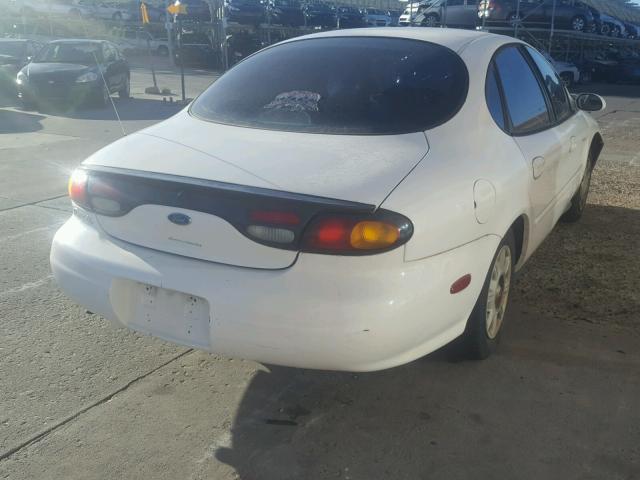 1FALP52U1VA287782 - 1997 FORD TAURUS GL WHITE photo 4