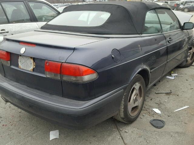 YS3DD75N7X7050813 - 1999 SAAB 9-3 S BLUE photo 4