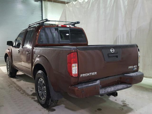 1N6DD0EV9HN703778 - 2017 NISSAN FRONTIER S ORANGE photo 3