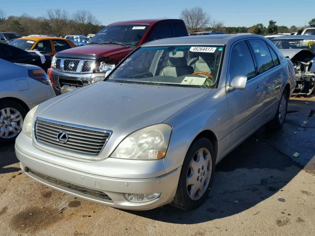 JTHBN30F030106094 - 2003 LEXUS LS 430 SILVER photo 2