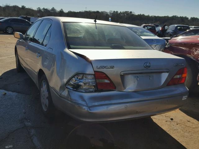 JTHBN30F030106094 - 2003 LEXUS LS 430 SILVER photo 3