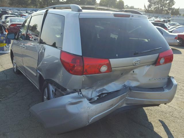 5TDZA23C16S498897 - 2006 TOYOTA SIENNA CE BEIGE photo 3