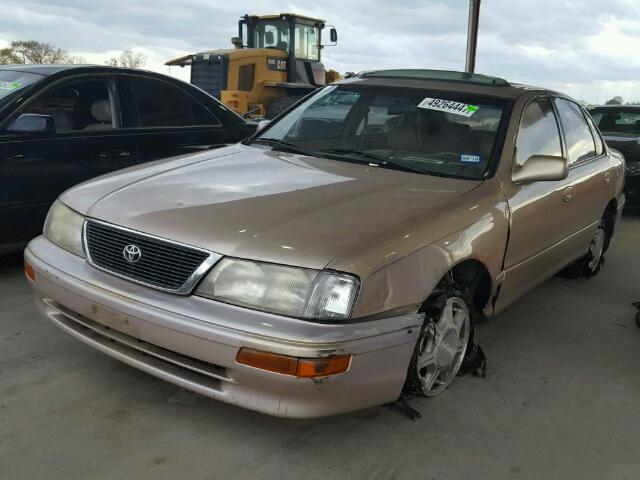 4T1BF12B1TU066500 - 1996 TOYOTA AVALON XL TAN photo 2