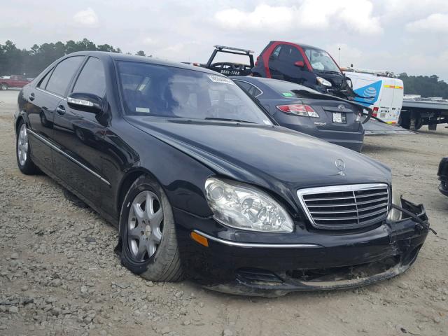 WDBNG83J75A452709 - 2005 MERCEDES-BENZ S 430 4MAT BLACK photo 1