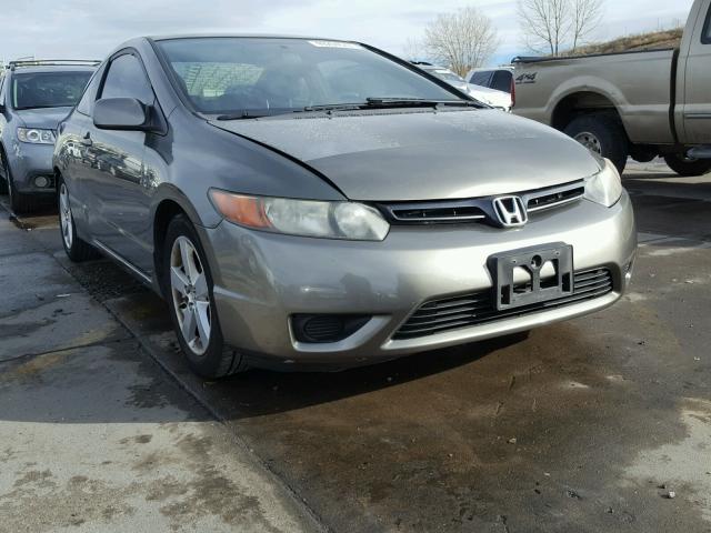 2HGFG12856H547687 - 2006 HONDA CIVIC EX GRAY photo 1