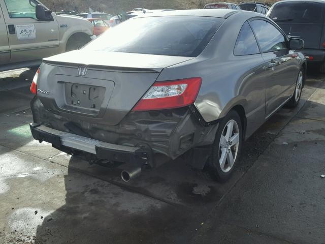 2HGFG12856H547687 - 2006 HONDA CIVIC EX GRAY photo 4