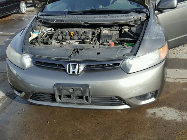 2HGFG12856H547687 - 2006 HONDA CIVIC EX GRAY photo 7