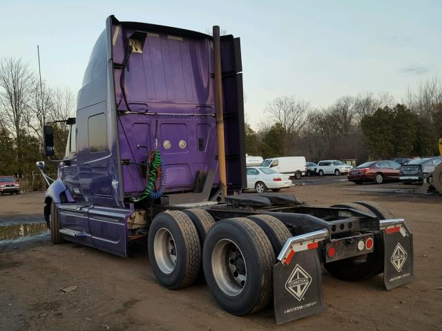 3HSCUAPRXBN263710 - 2011 INTERNATIONAL PROSTAR PR PURPLE photo 3