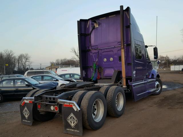 3HSCUAPRXBN263710 - 2011 INTERNATIONAL PROSTAR PR PURPLE photo 4